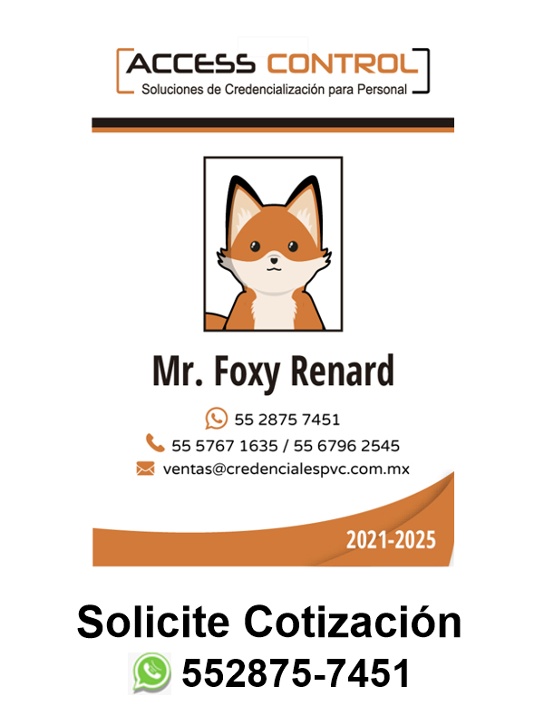 CREDENCIALES EN PVC ECONÓMICAS