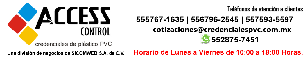 Credenciales en PVC